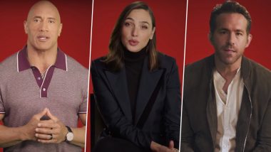Red Notice Stars Dwayne Johnson, Ryan Reynolds and Gal Gadot Reply to Indian Fans’ Q&A Ahead of Their Film’s Premiere on Netflix (Watch Video)