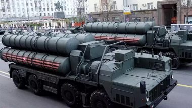 Russia Starts Delivery Of S-400 Air Defence Missile Systems to India, First Squadron to Come Up Near Western Front