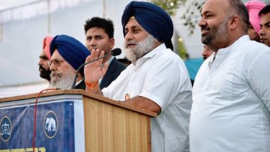 Punjab Assembly Elections 2022: SAD President Sukhbir Singh Badal Slams Congress, Says ‘It Politicised Golden Temple Sacrilege Issue’