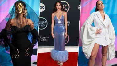 AMAs 2021: Cardi B, Olivia Rodrigo, Tate McRae and Others Make Attractive Appearances at the Red Carpet of American Music Awards Show! (View Pics)