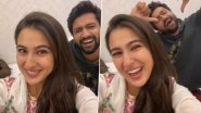 Sara Ali Khan Introduces Vicky Kaushal to Her Hilarious Knock Knock Series, Announces Her New Song &lsquo;Chaka Chak&rsquo; From Her Upcoming Film Atrangi Re (Watch Video)
