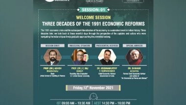 Business News | India Should Focus on Supply Through Reforms and Capital Expenditure to Create Assets in the Economy: Dr. K.V. Subramanian, Chief Economic  Adviser, Government of India at Global Economic Conclave 2021