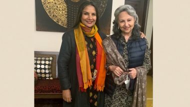 Shabana Azmi Shares a Glimpse of Her Meeting With Sharmila Tagore in Delhi