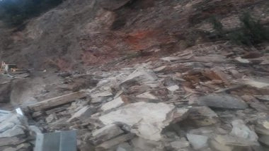 India News | NH-5 Blocked After Landslide in Shimla's Theog