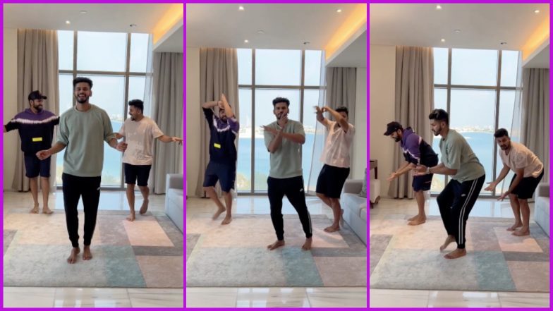 Rohit Sharma Posts Video of him, Shreyas Iyer and Shardul Thakur Dancing on Viral Instagram Trend 'Koi Sehri Babu' After 26-Year-Old Batsman’s Century on Test Debut