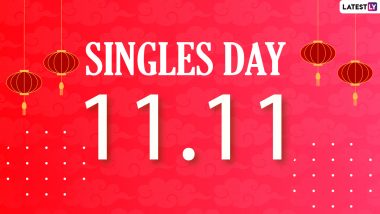 Singles' Day 2021: Twitterati Celebrates Bachelors' Day or Double 11 With Funny Memes, Quotes and Wishes on November 11