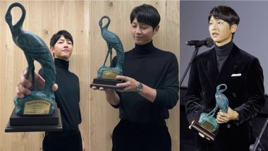 Song Joong-ki Wins Best Actor Award at 26th Chunsa International Film Festival for Space Sweepers (View Pics)