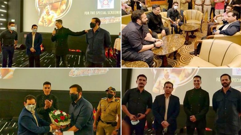 Sooryavanshi: Rohit Shetty And Akshay Kumar Host Special Screening Of The Film For Mumbai Police!