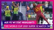 AUS vs WI Stat Highlights T20 World Cup 2021: Australia Registers 8-Wicket Win