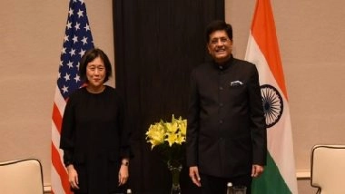 World News | US Trade Envoy, Piyush Goyal Agree to Revitalize Trade Policy Forum to Deepen Ties