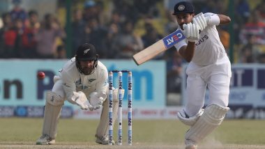 India vs New Zealand 1st Test 2021 Day 4 Stat Highlights: Shreyas Iyer, Wriddhiman Saha Shine With Half-Centuries