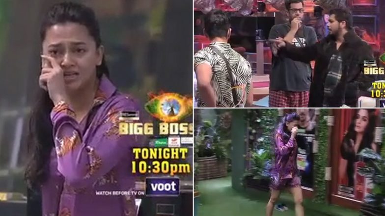 Bigg Boss 15: Tejasswi Prakash Sheds Tears After a Verbal Tiff With Nishant Bhat Over Food (Watch Video)