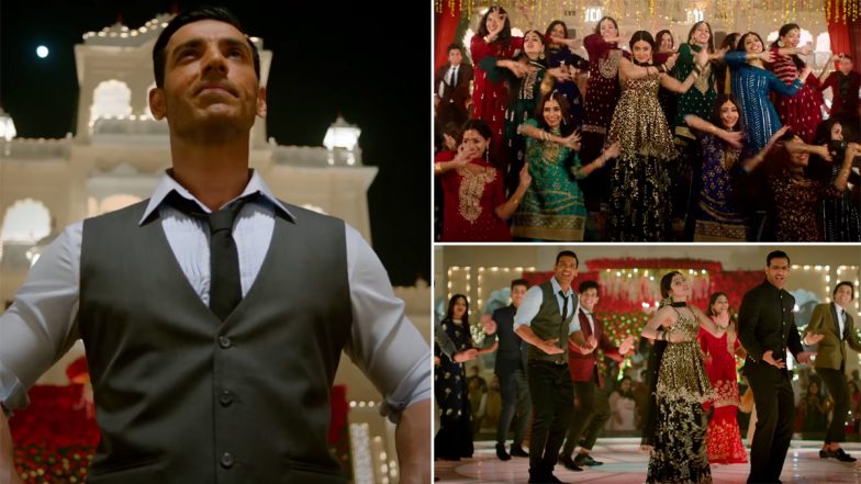 Satyameva Jayate 2 Song Tenu Lehenga: John Abraham Shakes a Leg in This Peppy Party Number; Will Be Out on Nov 5 (Watch Video)