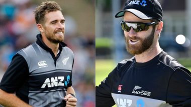 Tim Southee Named Captain for IND vs NZ 1st T20I As Kane Williamson To Miss White-Ball Series Against India