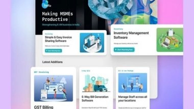 Business News | Bengaluru Based SaaS Startup Treflo Launches GST Invoicing Application for MSMEs at Zero Cost