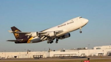 Business News | UPS Begins First Direct Flight from India to Europe