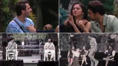 Bigg Boss 15: Friends Karan Kundrra and Umar Riaz Lock Horns for the First Time During Jail Task (Watch Video)