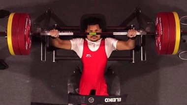 Sports News | Paramjeet Kumar Becomes First Indian Para Powerlifter to Win Medal at World C'ships