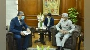 World News | Jaishankar Meets Tajikistan NSA, Discuss Bilateral Cooperation