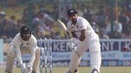 Sports News | Ind Vs NZ, 1st Test: Iyer, Saha's Fightback Help Hosts Extend Lead to 216 (Tea, Day 4)