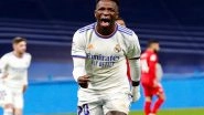 Vinicius Junior Scores Late Screamer to Take Real Madrid to 2-1 Win Over Sevilla in La Liga 2021-22