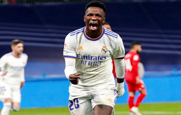 UEFA Champions League 2021-22: Vinicius Junior Named Young Player of ...