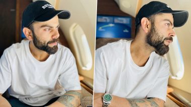 Virat Kohli Shares Aesthetic Pictures on Social Media, Looks Extremely Dope and Stylish in His Latest Airport Look! (See Photos)