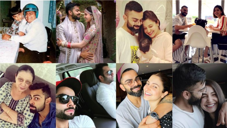 Happy Birthday Virat Kohli: Take a Look These Adorable Pictures of the Indian Captain With His Family Members