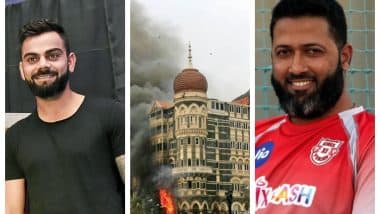 26/11: Virat Kohli, Wasim Jaffer, Rajasthan Royals, Mumbai Indians Pay Tributes to Martyrs on 13th Anniversary of Mumbai Terror Attacks