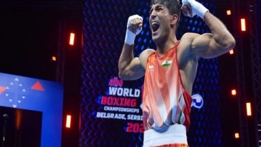 Sports News | 'Medal Means World to Me': Boxer Akash Dedicates Win to Late Parents After Reaching Worlds Semis