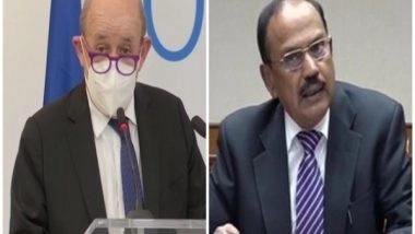 World News | French Foreign Minister Holds Discussions with NSA Ajit Doval, Underscores Importance to Defend Free, Open Indo-Pacific