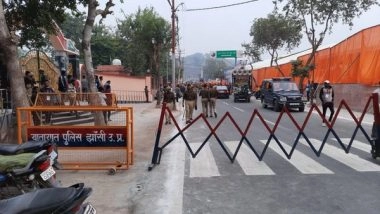 India News | Security Stepped Up Ahead of PM Modi's Visit to Jhansi Tomorrow