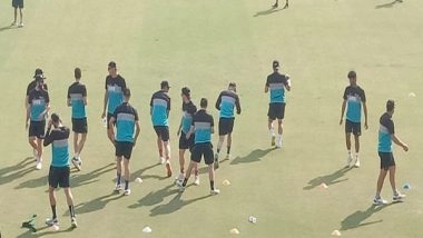 Sports News | Ind Vs NZ: Kiwi Players Sweat It out Ahead of First Test