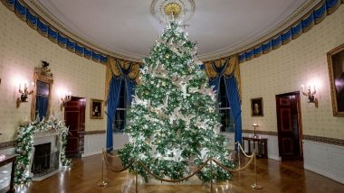 US First Lady Jill Biden Reveals White House Christmas Tree, See Pic