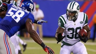 World News | Former New York Jets Running Back Zac Stacy Accused of Attacking Ex-girlfriend