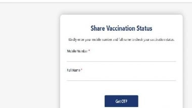 India News | New Feature Enabled on Co-WIN for Service Providers to Check COVID Vaccination Status