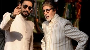 Entertainment News | Big B Heaps Praise on Son Abhishek Bachchan After 'Bob Biswas' Trailer Release