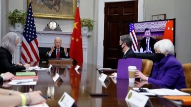 World News | All Countries Have to Play by Same Rules of Road: Biden Tells Xi at Virtual Summit