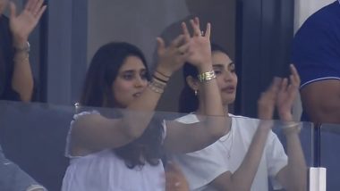 Athiya Shetty Spotted in the Stands Cheering for KL Rahul During IND vs SCO, T20 World Cup