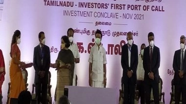 India News | Tamil Nadu CM Inaugurates Investment Conclave in Coimbatore