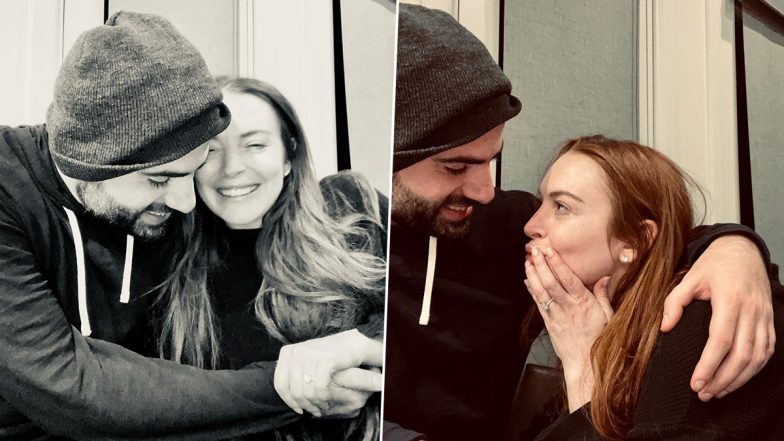 Lindsay Lohan Is Engaged! Actress Shares Pictures With Fiancé Bader Shammas On Social Media