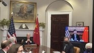 World News | Joe Biden, Xi Jinping's Virtual Meeting Kicks off