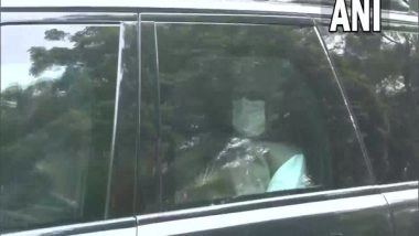 India News | PM Modi Reaches LK Advani's Residence on His 94th Birthday