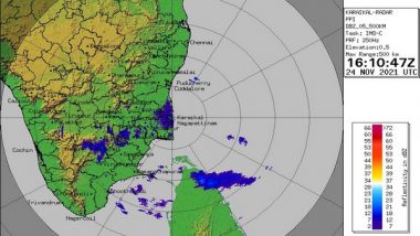 Chennai Weather Forecast: Light to Moderate Rain Likely to Occur at Some Places Over 12 Districts, Says IMD