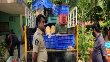 India News | Police Seize 220 Kilograms of Cannabis in Visakhapatnam