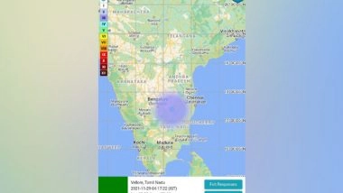 India News | Tamil Nadu: Earthquake Hits Vellore District