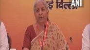 India News | Sitharaman Lauds India's COVID Vaccine Drive, Abrogation of Article 370 in J-K