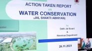 India News | Delhi LG Reviews Progress of Jal Shakti Abhiyan, Restoration and Rejuvenation of Water Bodies