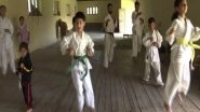 India News | J-K: Karate Player Attributes His Academy to Nurture Young Talent in North Kashmir