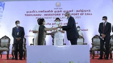 Business News | TVS Motor Company Signs MoU with Tamil Nadu Government for Investment of Rs 1,200 Crore in Future Technologies and Electric Vehicles